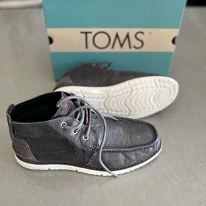 Navi Moc Chukka-Waterproof Smoke Grey Leather-size 9